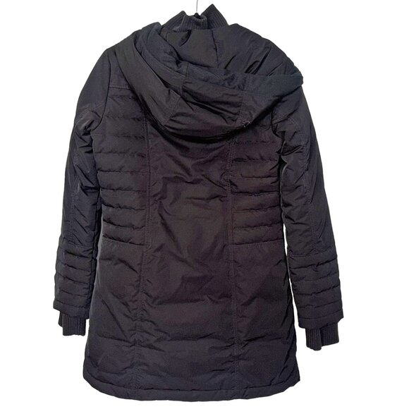 Lole Emmy Black Quilted Down Jacket with Hood - Size S - Picture 3 of 6